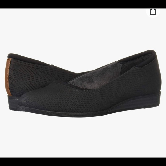 DR. SCHOLL'S Ballet Wedge Flat Black Size 10 9 - Picture 8 of 9